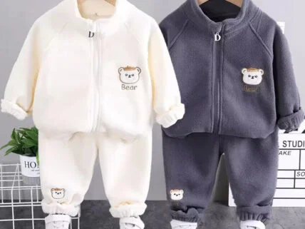 Winter Babies Casual Sports Two-Piece Set for Baby