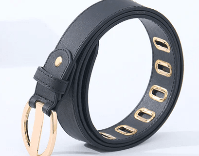 Leather & Premium Quality Belt with Round Buckle