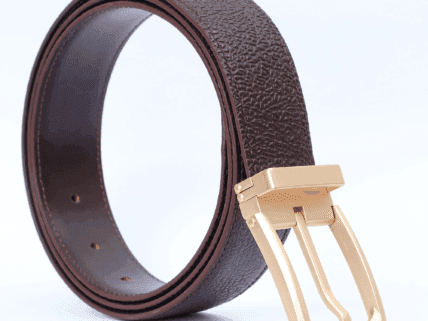 Leather & Premium Quality Brown Texture Belt